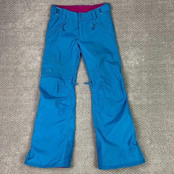 The North Face Snow Pants Snowboard Ski Women's Small Teal Freedom Insulated - Picture 1 of 15